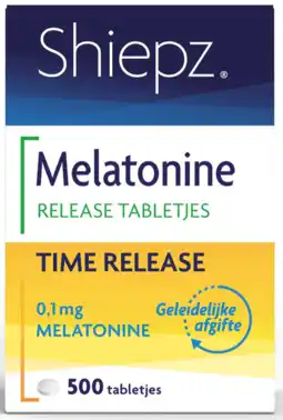 De Online Drogist Shiepz melatonine time release tabletjes 500tb aanbieding