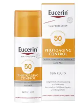 De Online Drogist Eucerin sun photoaging control fluid spf50 50ml aanbieding