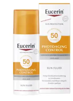 De Online Drogist Eucerin sun photoaging control fluid spf50 50ml aanbieding