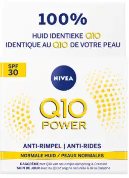 De Online Drogist Nivea q10 power anti-rimpel dagcrème spf30 50ml aanbieding