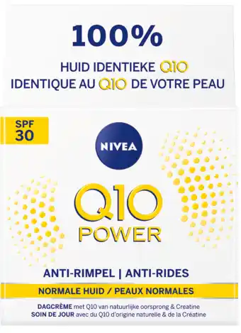 De Online Drogist Nivea q10 power anti-rimpel dagcrème spf30 50ml aanbieding