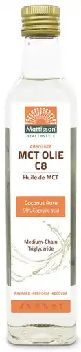 De Online Drogist Mattisson healthstyle mct olie c8 250ml aanbieding