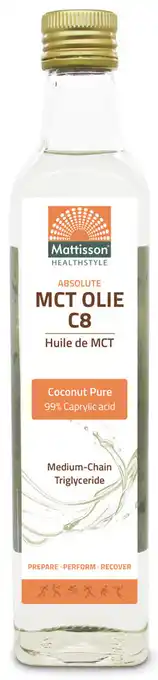 De Online Drogist Mattisson healthstyle mct olie c8 250ml aanbieding