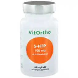 De Online Drogist Vitortho 5-htp 100 mg vegicaps 60cp aanbieding