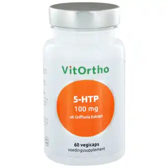 De Online Drogist Vitortho 5-htp 100 mg vegicaps 60cp aanbieding