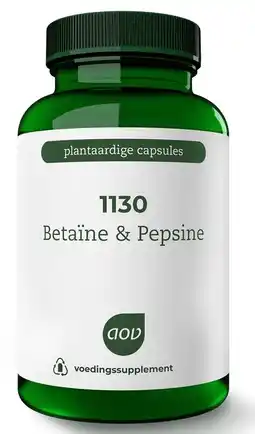 De Online Drogist Aov 1130 betaine & pepsine vegacaps 120vcp aanbieding