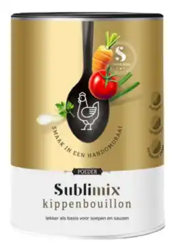 De Online Drogist Sublimix kippenbouillon glutenvrij 500gr aanbieding