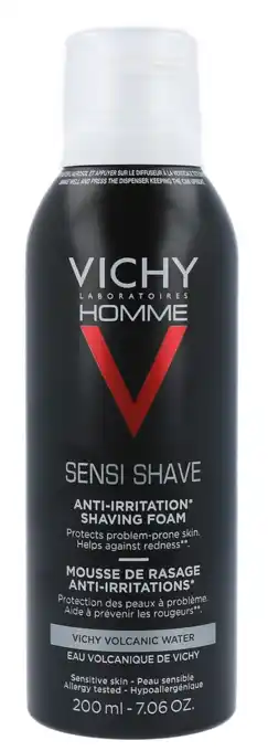 De Online Drogist Vichy homme scheerschuim anti irritatie 200ml aanbieding