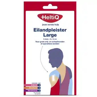 De Online Drogist Heltiq eilandpleister large 5st aanbieding
