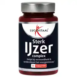 De Online Drogist Lucovitaal sterk ijzer complex tabletten 30tb aanbieding