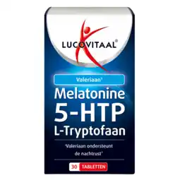 De Online Drogist Lucovitaal melatonine 5-htp l-tryptofaan tabletten 30tb aanbieding