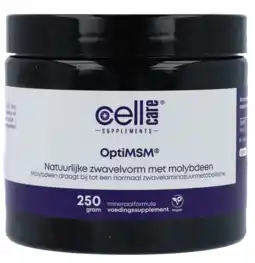 De Online Drogist Cellcare msm met molybdeen poeder 250gr aanbieding