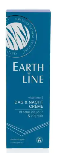 De Online Drogist Earth line vitamine e dag & nachtcrème 100ml aanbieding