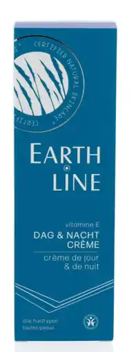 De Online Drogist Earth line vitamine e dag & nachtcrème 100ml aanbieding