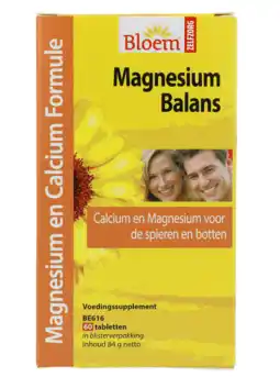 De Online Drogist Bloem magnesium balans tabletten 60tb aanbieding