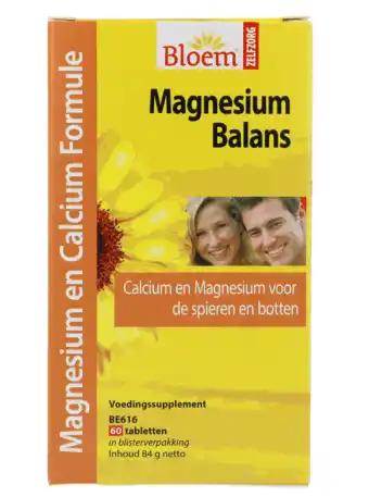 De Online Drogist Bloem magnesium balans tabletten 60tb aanbieding