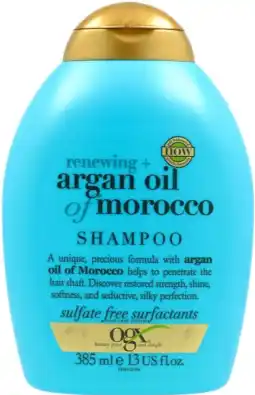 De Online Drogist Ogx renewing argan oil of morocco shampoo 385ml aanbieding