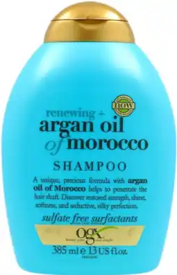 De Online Drogist Ogx renewing argan oil of morocco shampoo 385ml aanbieding