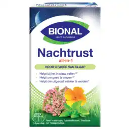 De Online Drogist Bional nachtrust all-in-1 capsules 20cp aanbieding