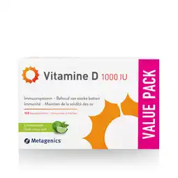 De Online Drogist Metagenics vitamine d 1000iu tabletten 168tb aanbieding