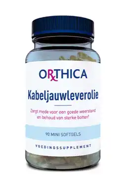 De Online Drogist Orthica kabeljauwleverolie softgels 90sg aanbieding