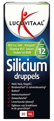 De Online Drogist Lucovitaal silicium druppels 30ml aanbieding