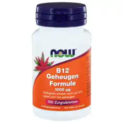 De Online Drogist Now b12 geheugen formule 1000mcg zuigtabletten 100st aanbieding