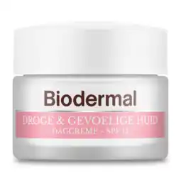 De Online Drogist Biodermal dagcrème voor de droge & gevoelige huid 50ml aanbieding