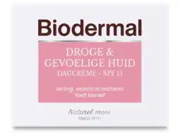 De Online Drogist Biodermal dagcrème voor de droge & gevoelige huid 50ml aanbieding