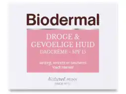 De Online Drogist Biodermal dagcrème voor de droge & gevoelige huid 50ml aanbieding