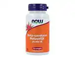 De Online Drogist Now bèta-caroteen natuurlijk 25.000 ie softgels 90st aanbieding