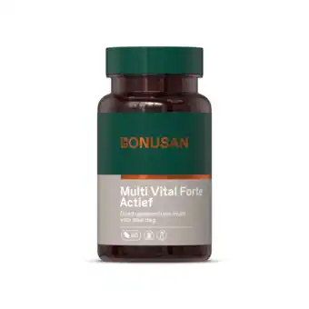 De Online Drogist Bonusan multi vital forte actief tabletten 60tb aanbieding