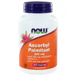 De Online Drogist Now ascorbyl palmitate 500mg capsules 100st aanbieding