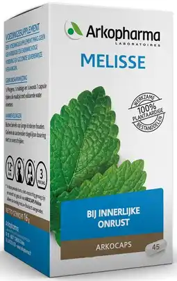 De Online Drogist Arkocaps melisse capsules 45cp aanbieding