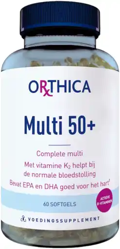 De Online Drogist Orthica multi 50+ softgels 60sg aanbieding