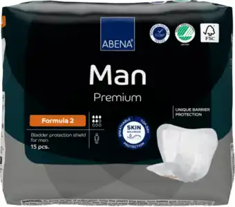 De Online Drogist Abena man premium formula 2 inlegverband 15st aanbieding