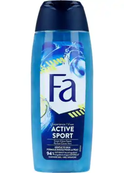 De Online Drogist Fa men sport body & hair douchegel - met ginko extract 250ml aanbieding