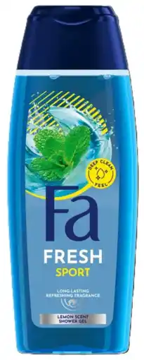 De Online Drogist Fa men sport body & hair douchegel - met ginko extract 250ml aanbieding
