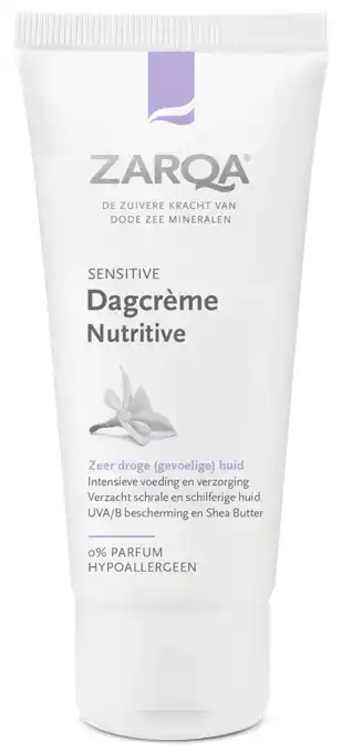 De Online Drogist Zarqa dagcrème nutritive sensitive 50ml aanbieding