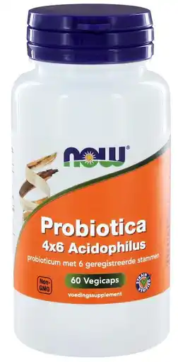 De Online Drogist Now 4x6 acidophilus capsules 60st aanbieding