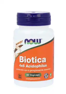 De Online Drogist Now 4x6 acidophilus capsules 60st aanbieding