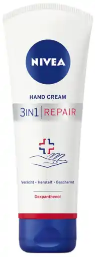 De Online Drogist Nivea repair handcrème 100ml aanbieding