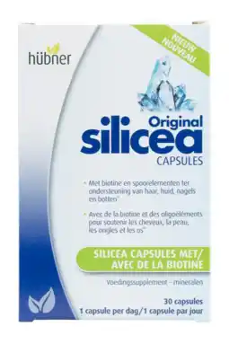 De Online Drogist Hubner silicea 420mg capsules 30cp aanbieding