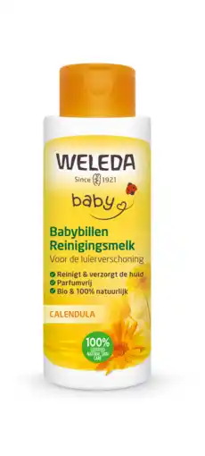 De Online Drogist Weleda calendula liniment reinigingsmelk 400ml aanbieding