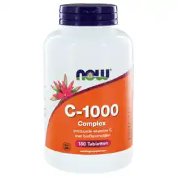 De Online Drogist Now c-1000 complex tabletten 180tb aanbieding