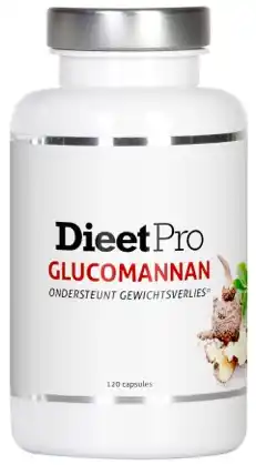 De Online Drogist Dieetpro glucomannan afslankpillen 120cp aanbieding