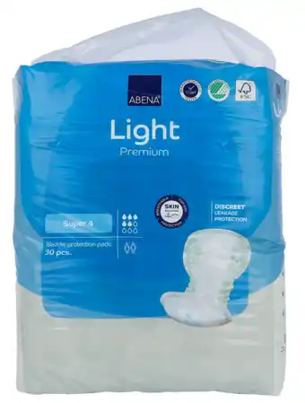 De Online Drogist Abena light premium super 4 inlegverband 30st aanbieding