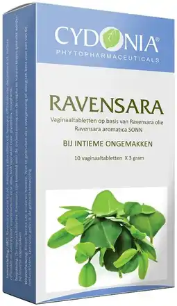 De Online Drogist Cydonia phytopharmaceuticals ravensara vaginaaltabletten 10tb aanbieding