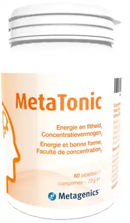 De Online Drogist Metagenics metatonic tabletten 60tb aanbieding