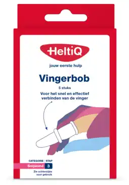 De Online Drogist Heltiq vingerbob 5st aanbieding